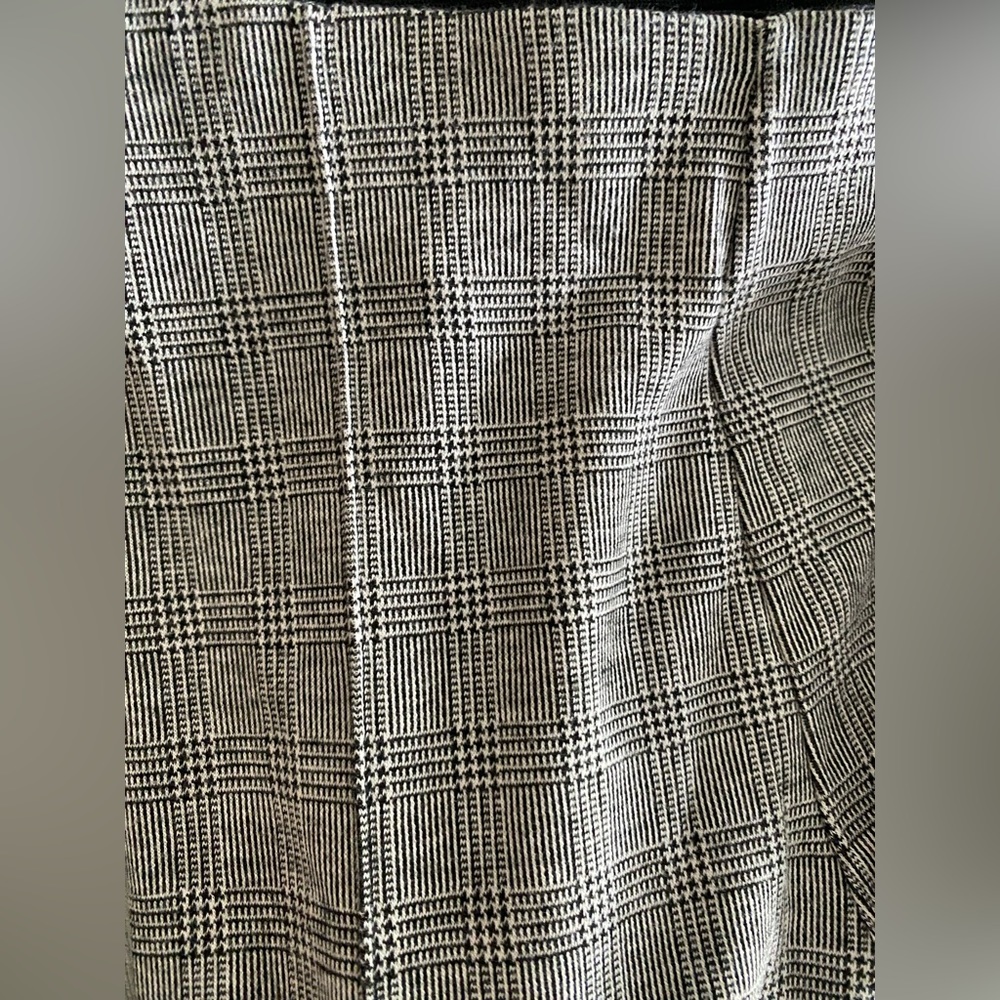 Zara houndstooth pattern stretchy leggings size M can fit small too - Picture 11 of 13
